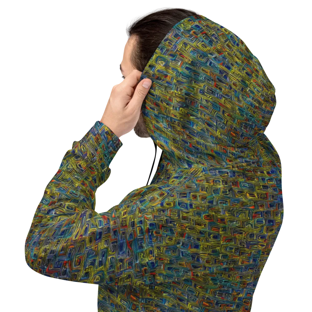 Static Safari on Hoodie — Back