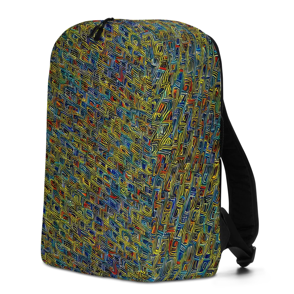 Static Safari on Minimalist Backpack — Left
