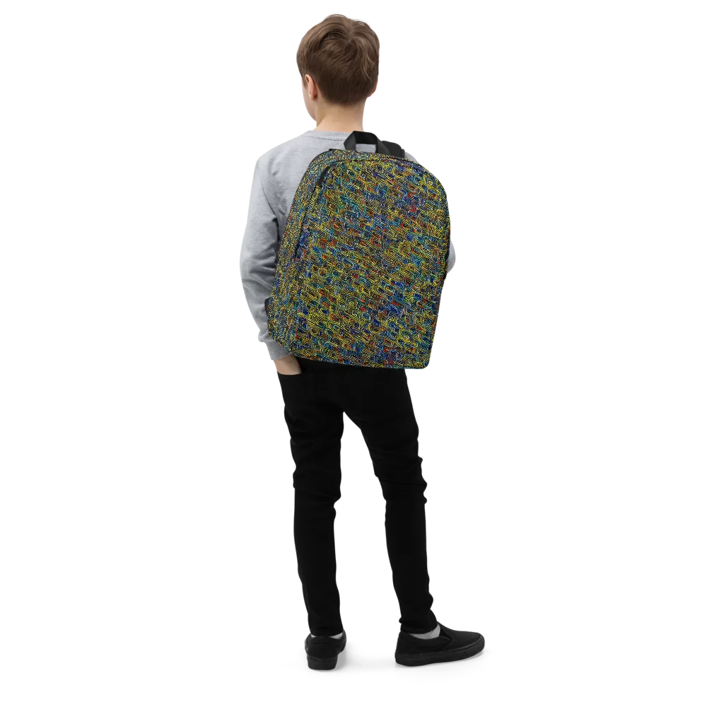 Static Safari on Minimalist Backpack — Right Front