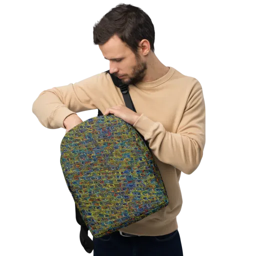 Static Safari on a Minimalist Backpack