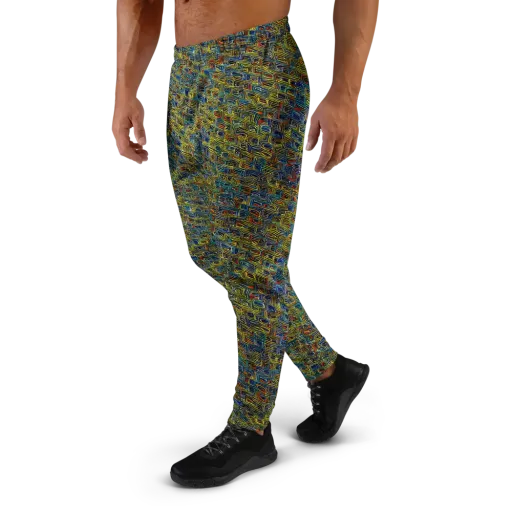 Static Safari on a Men's Joggers