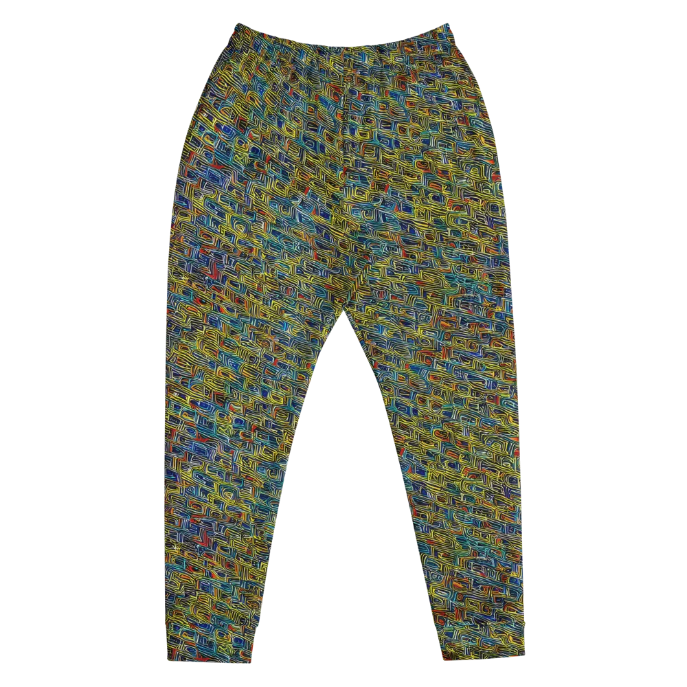 Static Safari on Men's Joggers — Front