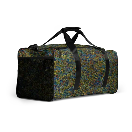 Static Safari on a Duffle Bag