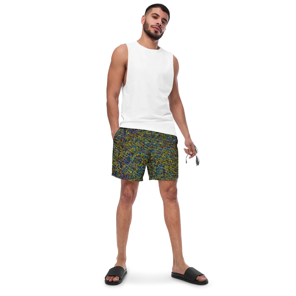 Static Safari on Swim Trunks — Front
