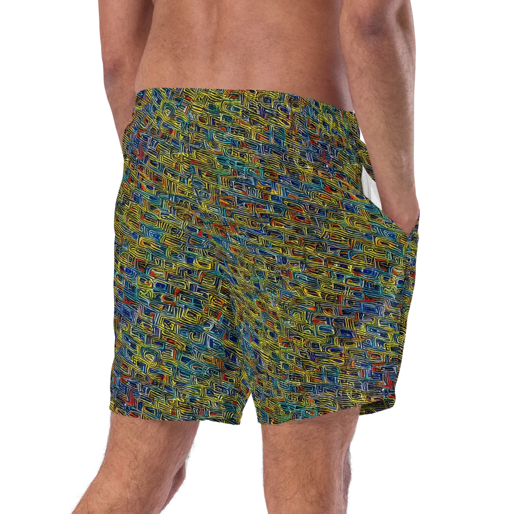Static Safari on Swim Trunks — Right Back