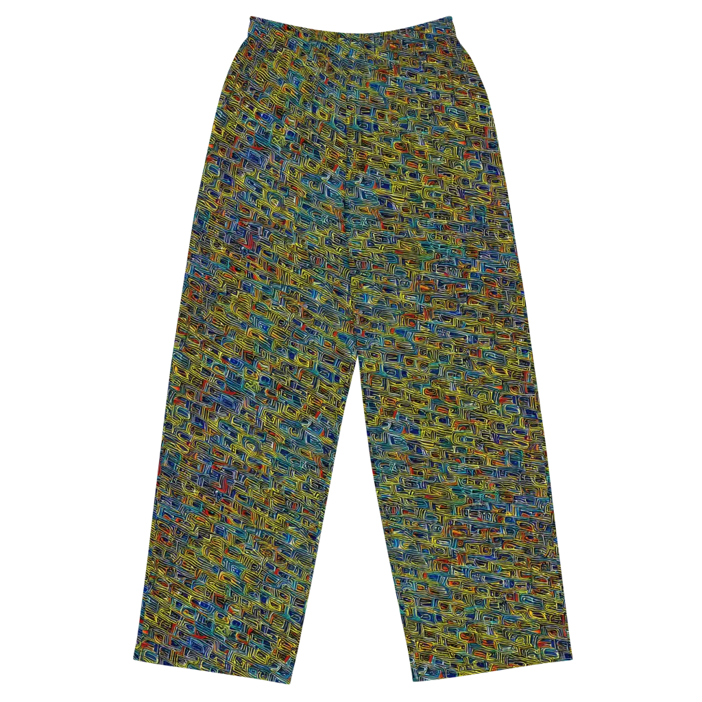 Static Safari on Wide-Leg Pants — Front