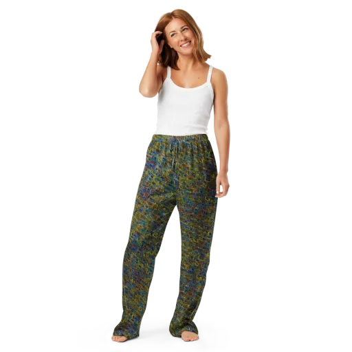 Static Safari on a Women's Pajama Pants