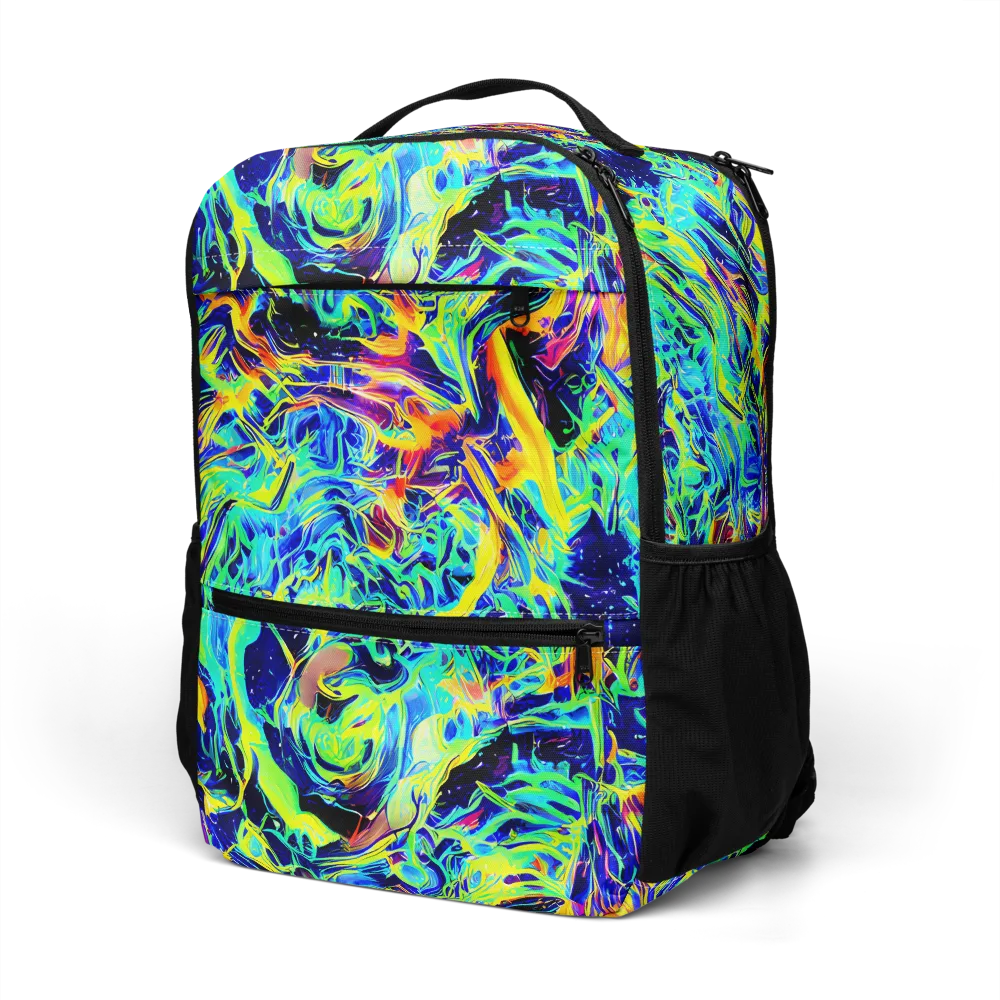 Sonic Aurora on Utility Backpack — Left Front