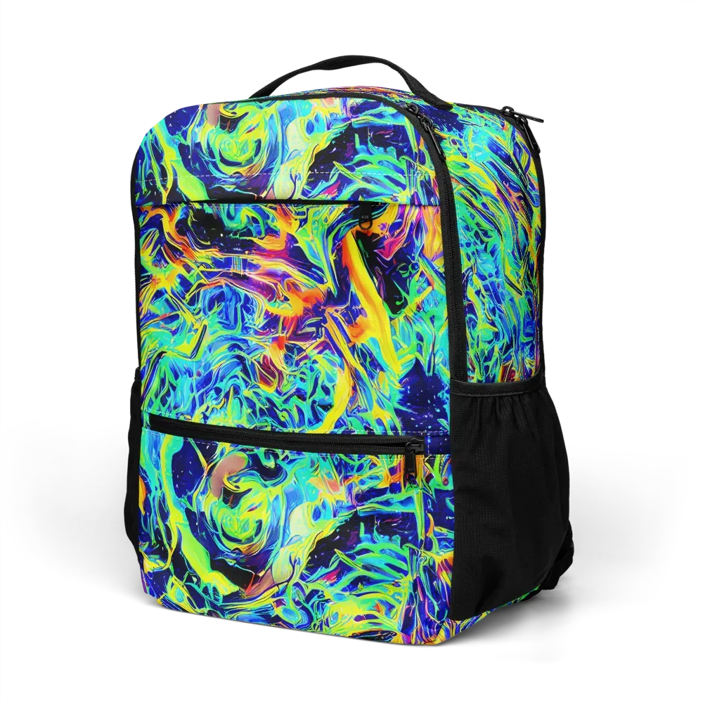 Sonic Aurora on Utility Backpack — Left Front