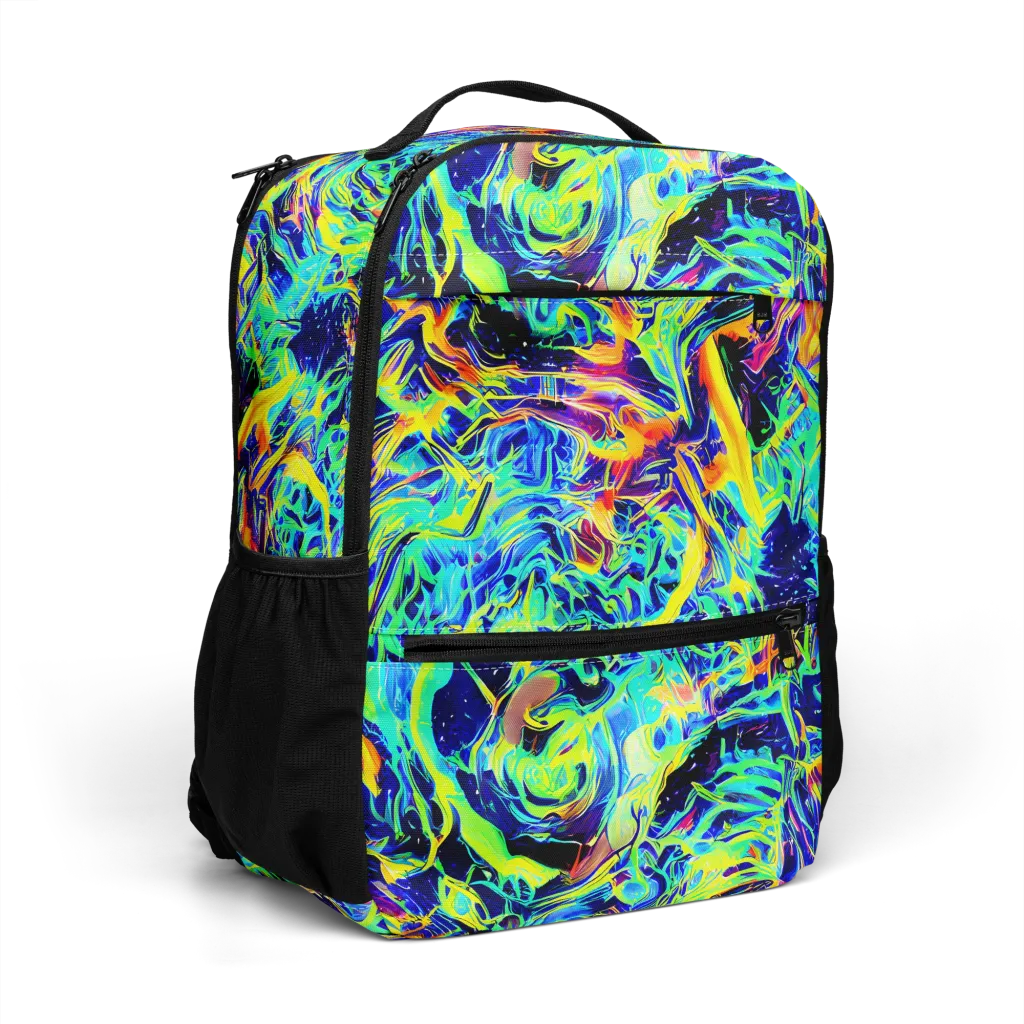 Sonic Aurora on Utility Backpack — Right Front