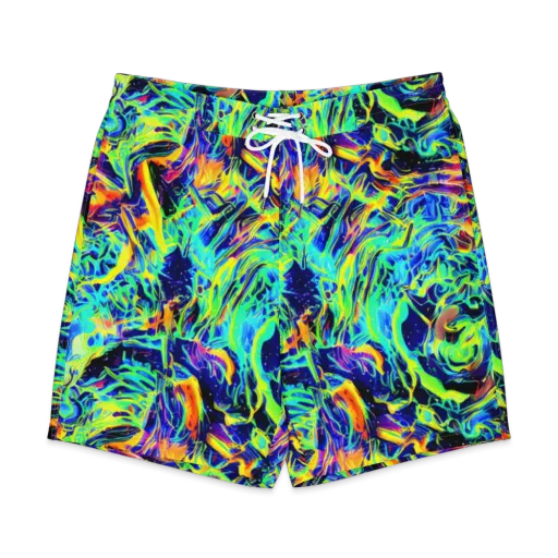 Sonic Aurora on a Men's Board Shorts