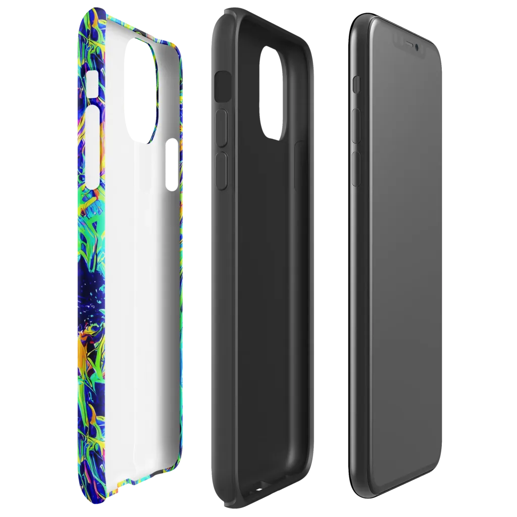 Sonic Aurora on Tough Case for iPhone® — Right