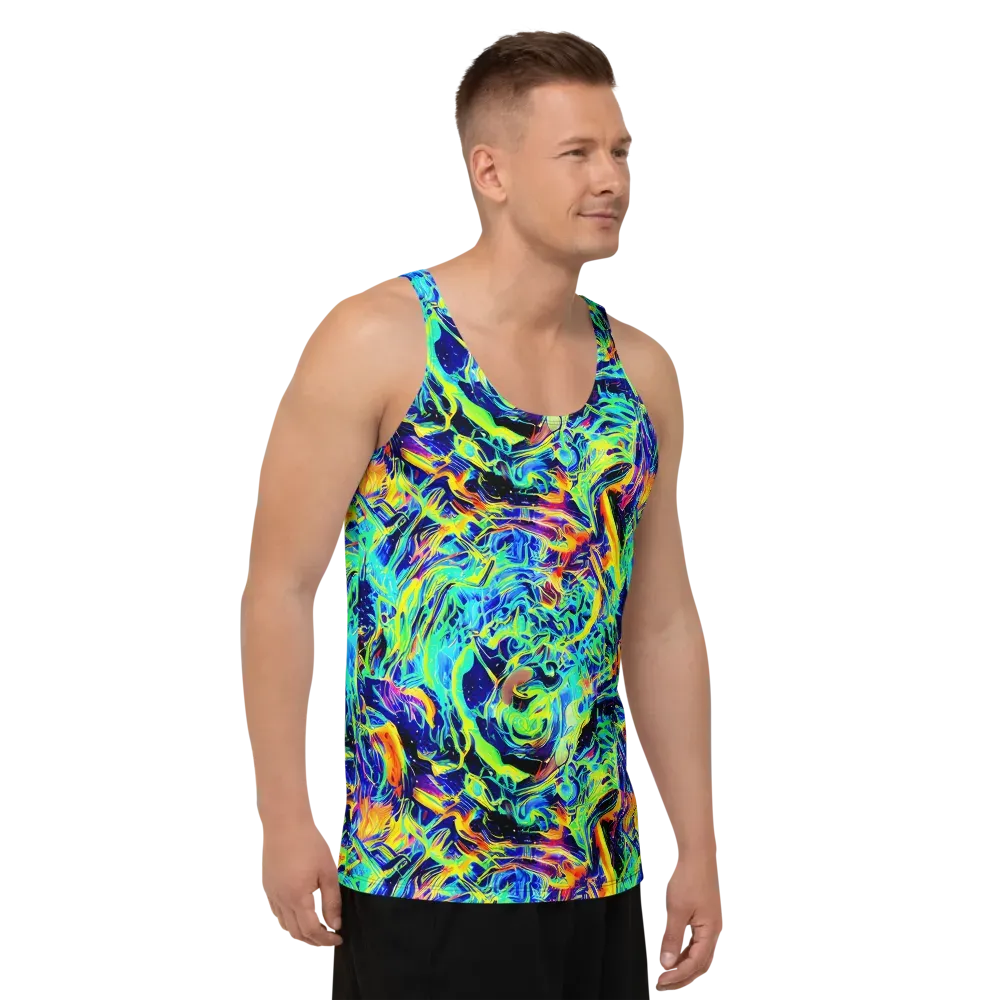 Sonic Aurora on Men's Tank Top — Right Front