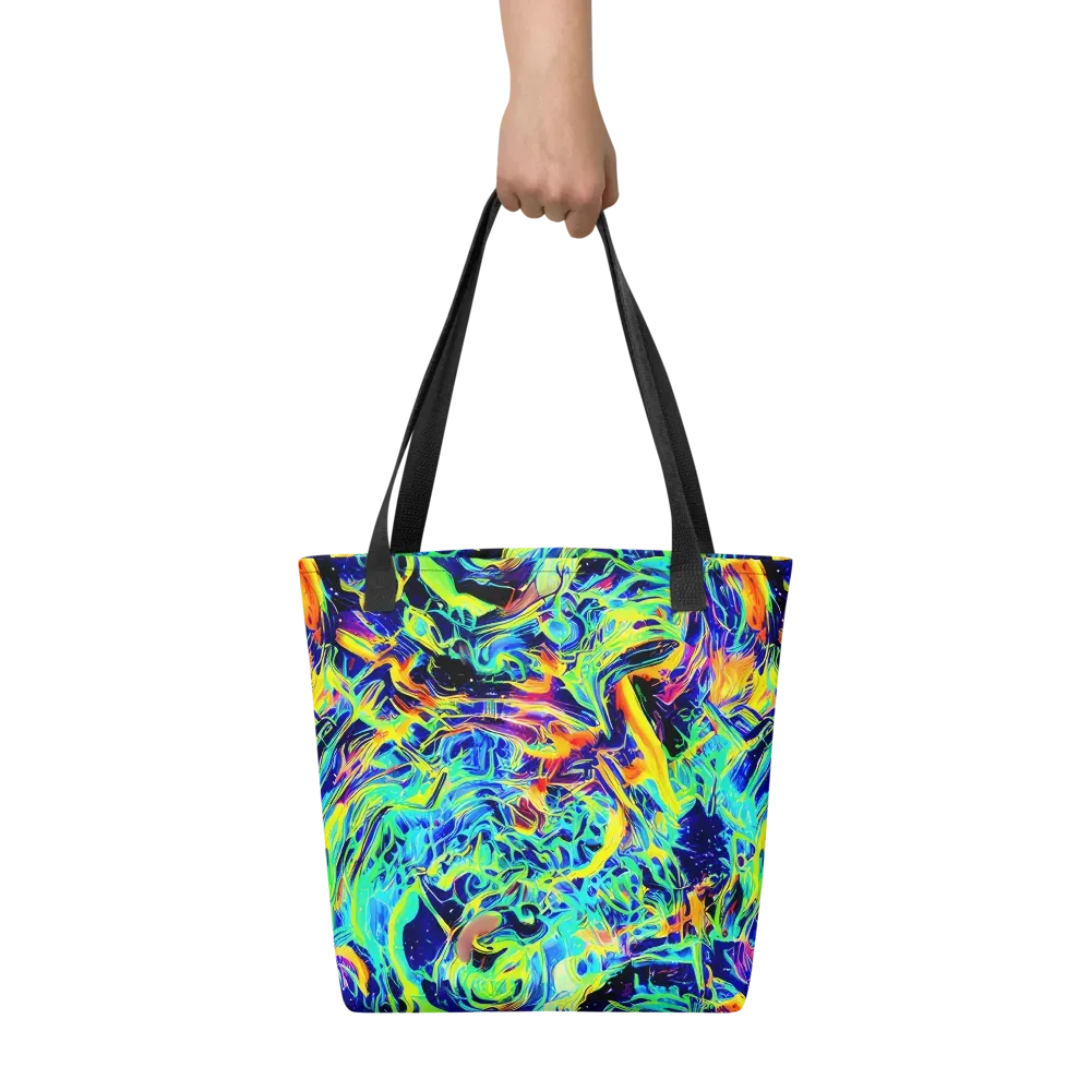 Sonic Aurora on Tote Bag — Front