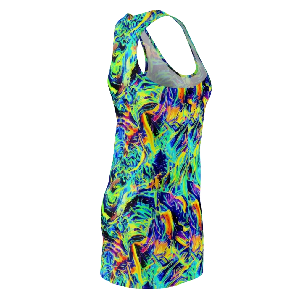 Sonic Aurora on Racerback Dress — Back Side