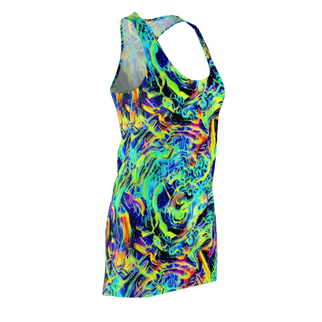 Sonic Aurora on Racerback Dress — Front Side