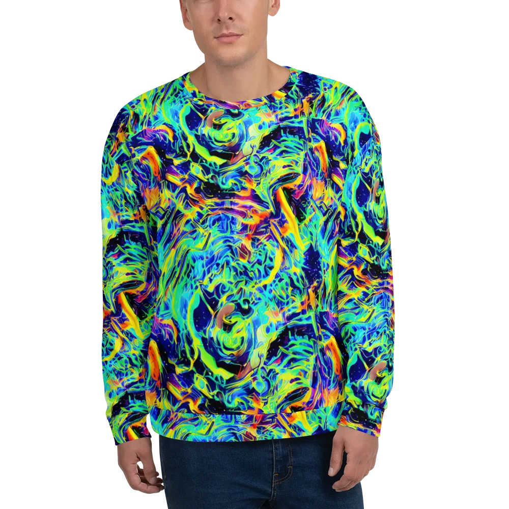 Sonic Aurora on Sweatshirt — Front