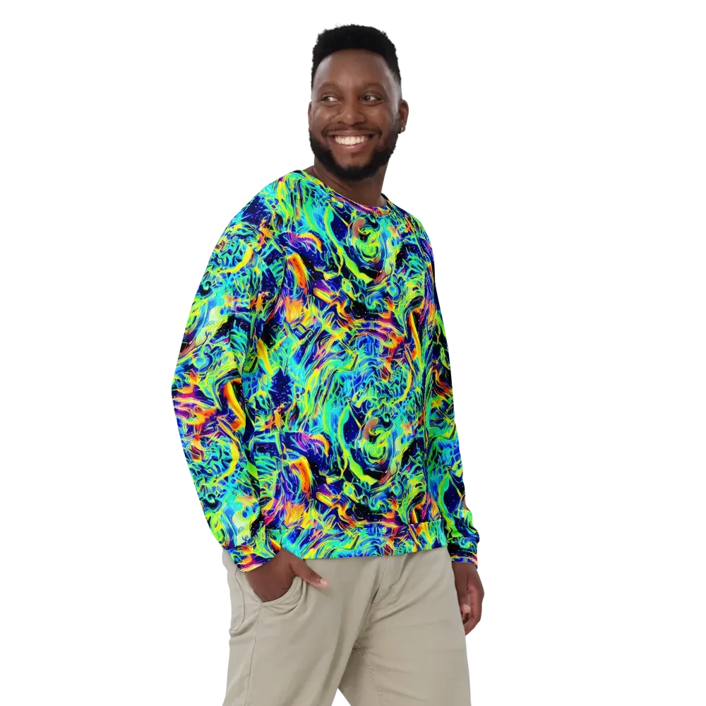 Sonic Aurora on Sweatshirt — Front