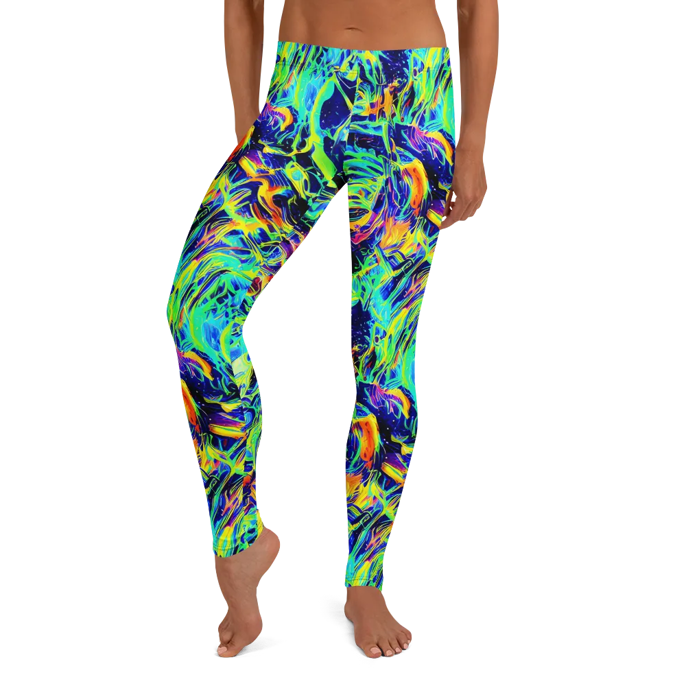 Sonic Aurora on Leggings — Front