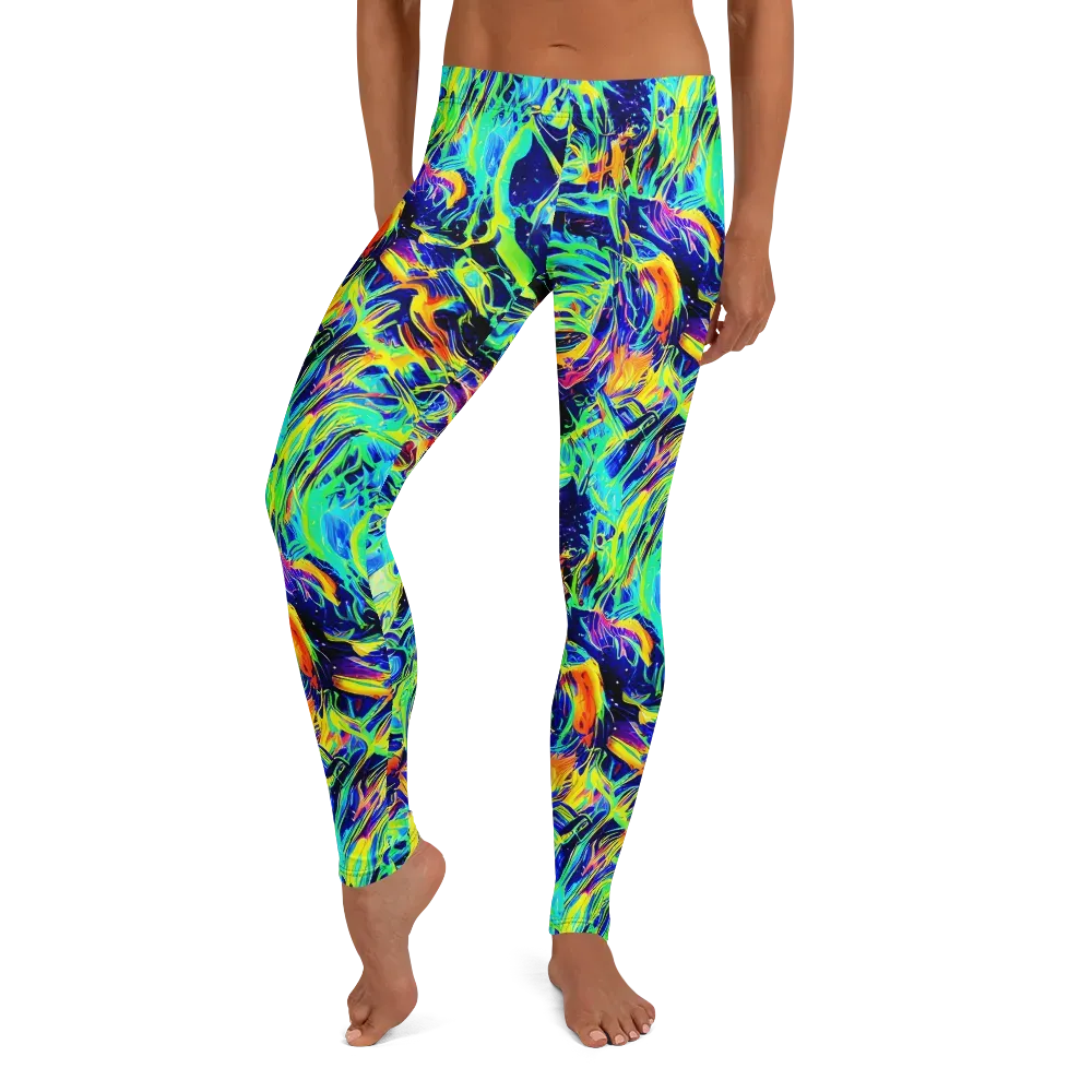 Sonic Aurora on Leggings — Front