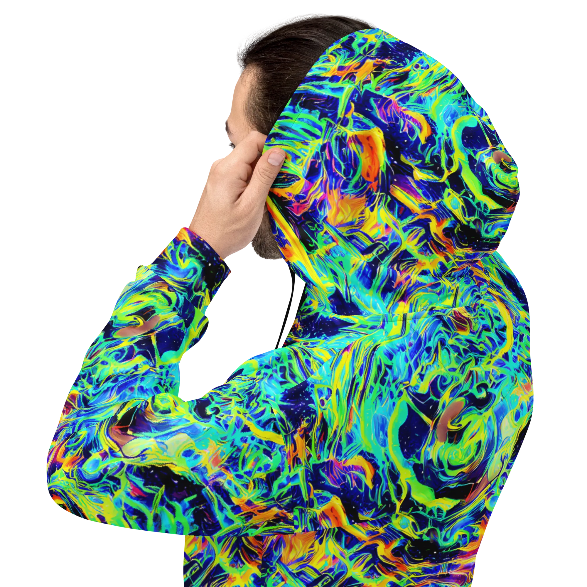 Sonic Aurora on Hoodie — Back