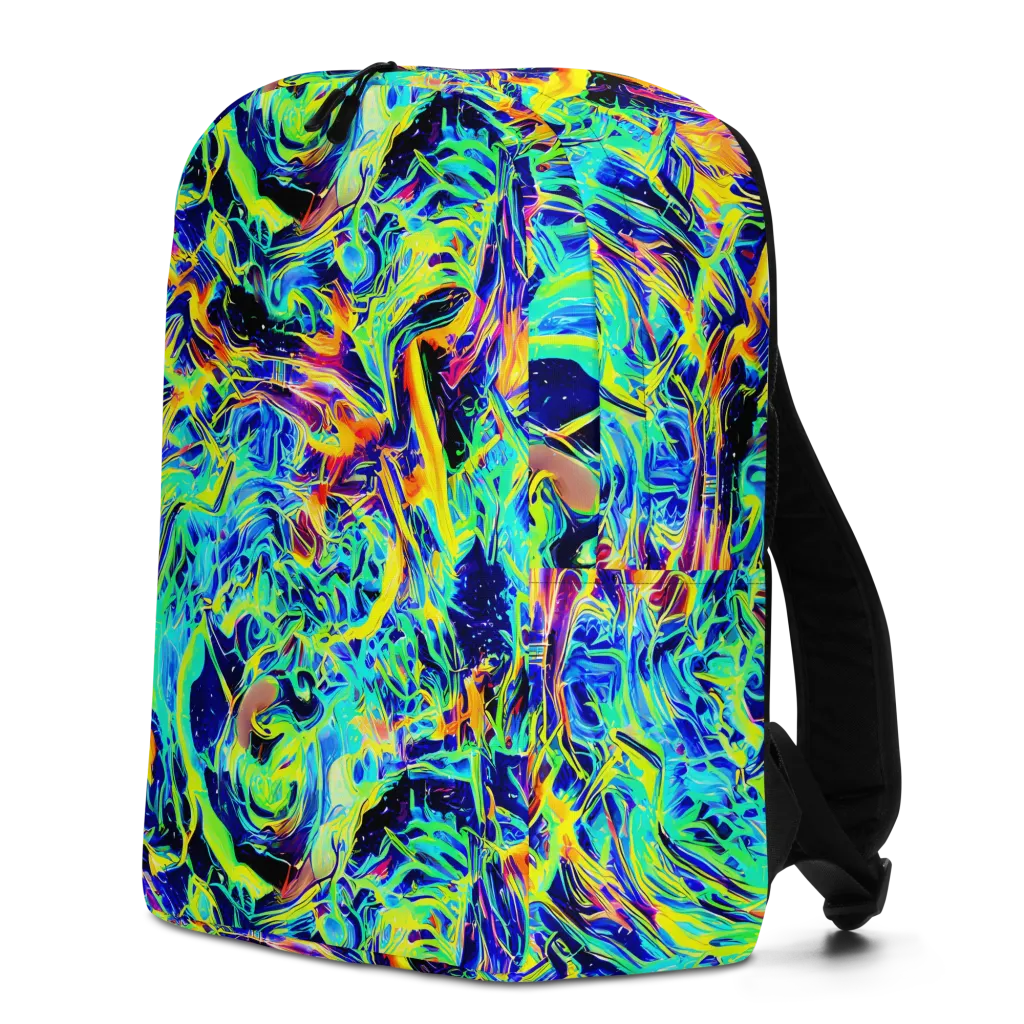 Sonic Aurora on Minimalist Backpack — Left