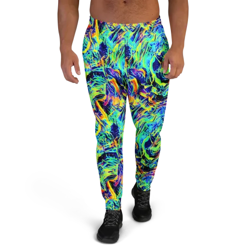 Sonic Aurora on a Men's Joggers