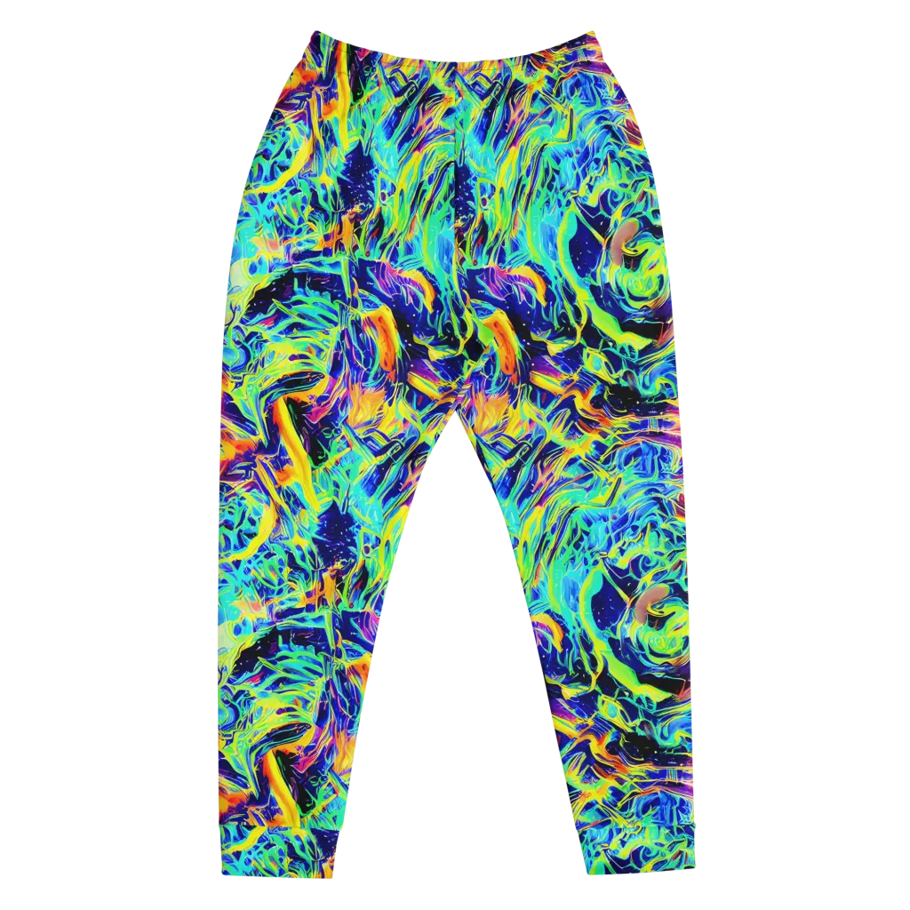Sonic Aurora on Men's Joggers — Front