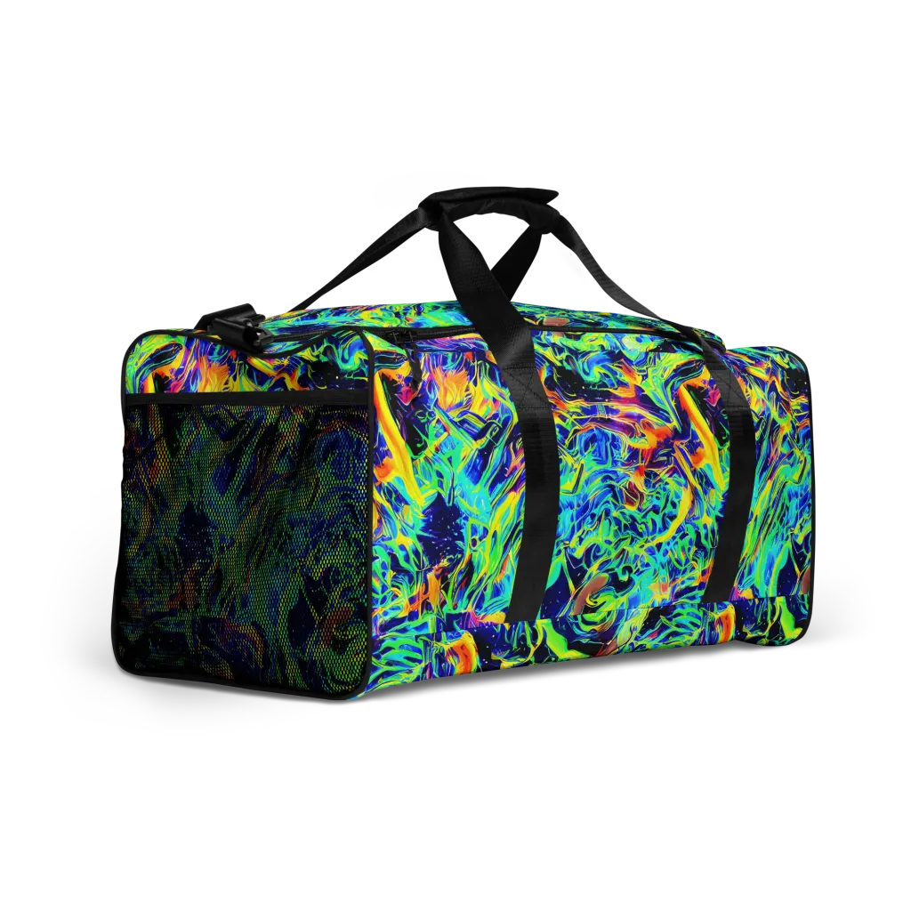 Sonic Aurora on Duffle Bag — Right Front