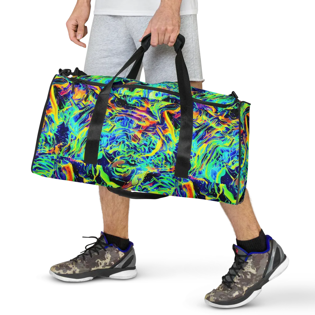 Sonic Aurora on Duffle Bag — Front