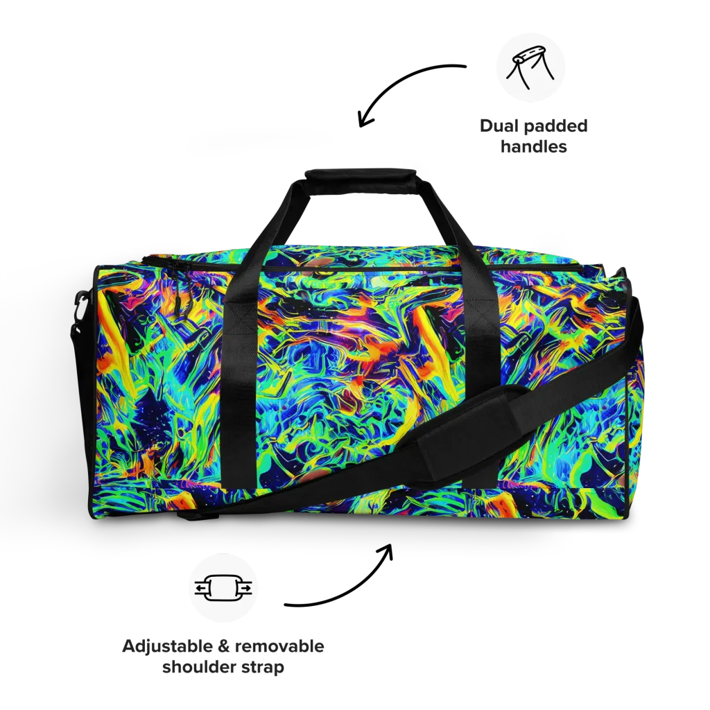 Sonic Aurora on Duffle Bag — Front