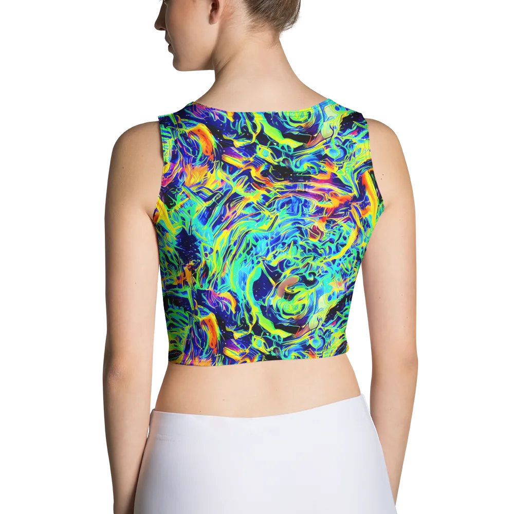 Sonic Aurora on Crop Top — Back