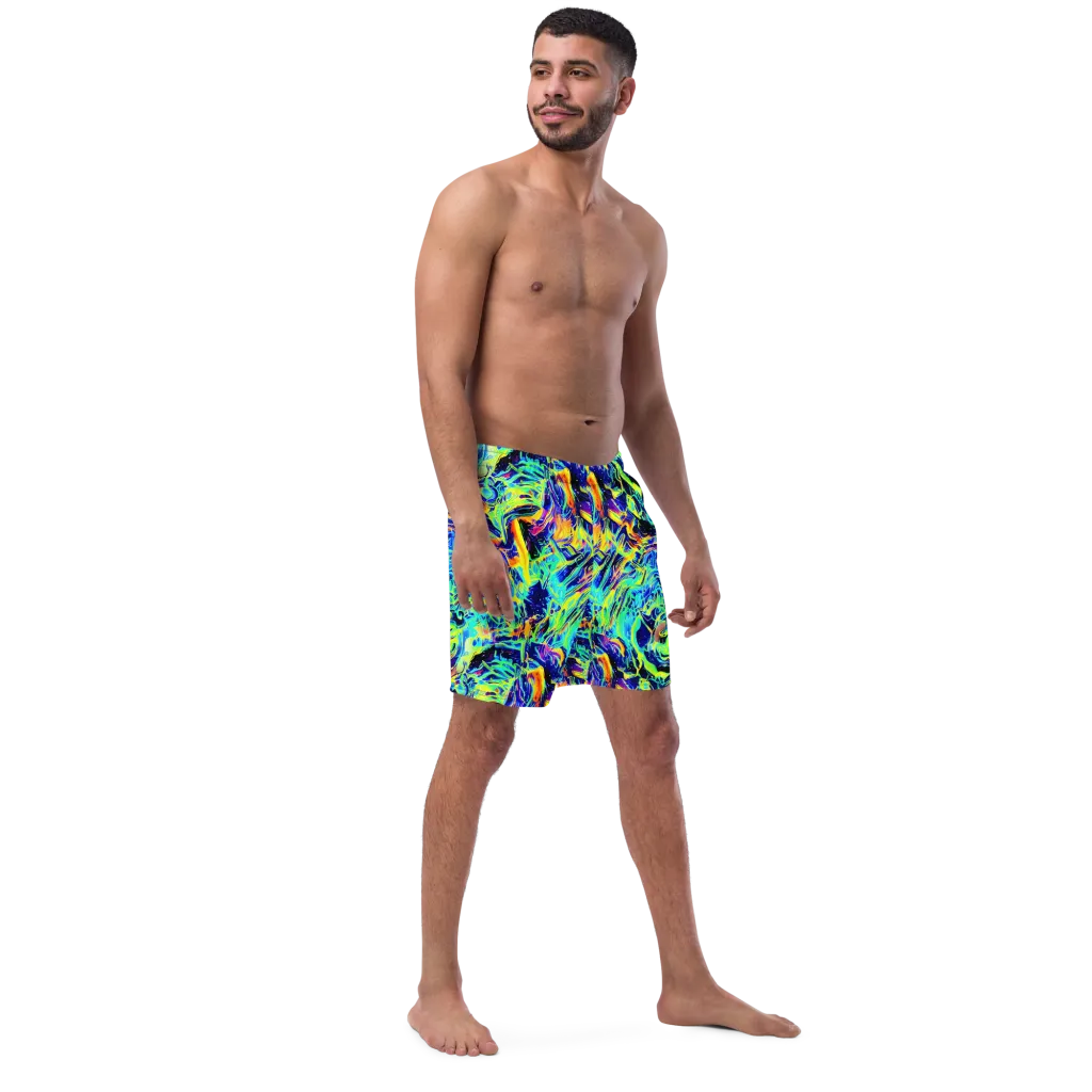 Sonic Aurora on Swim Trunks — Right Front