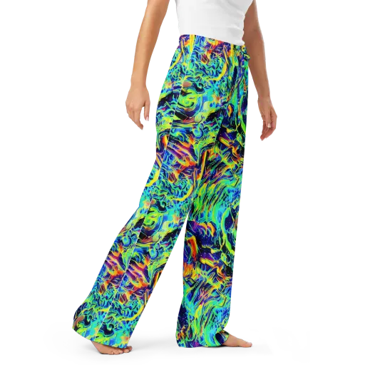 Sonic Aurora on a Women's Pajama Pants