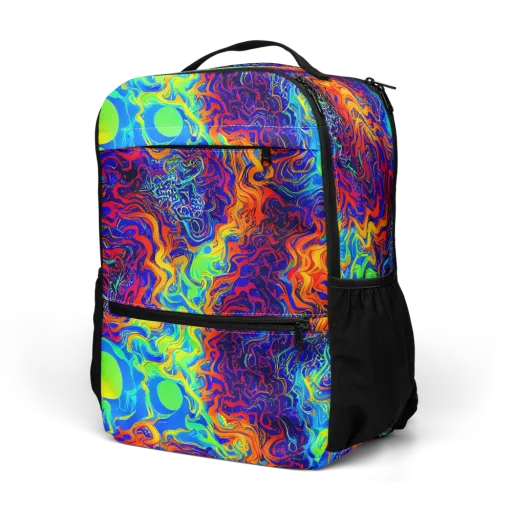 Luminous Havoc on a Utility Backpack