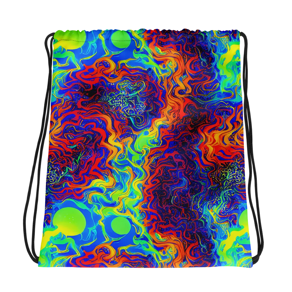 Luminous Havoc on Drawstring Bag — Photo