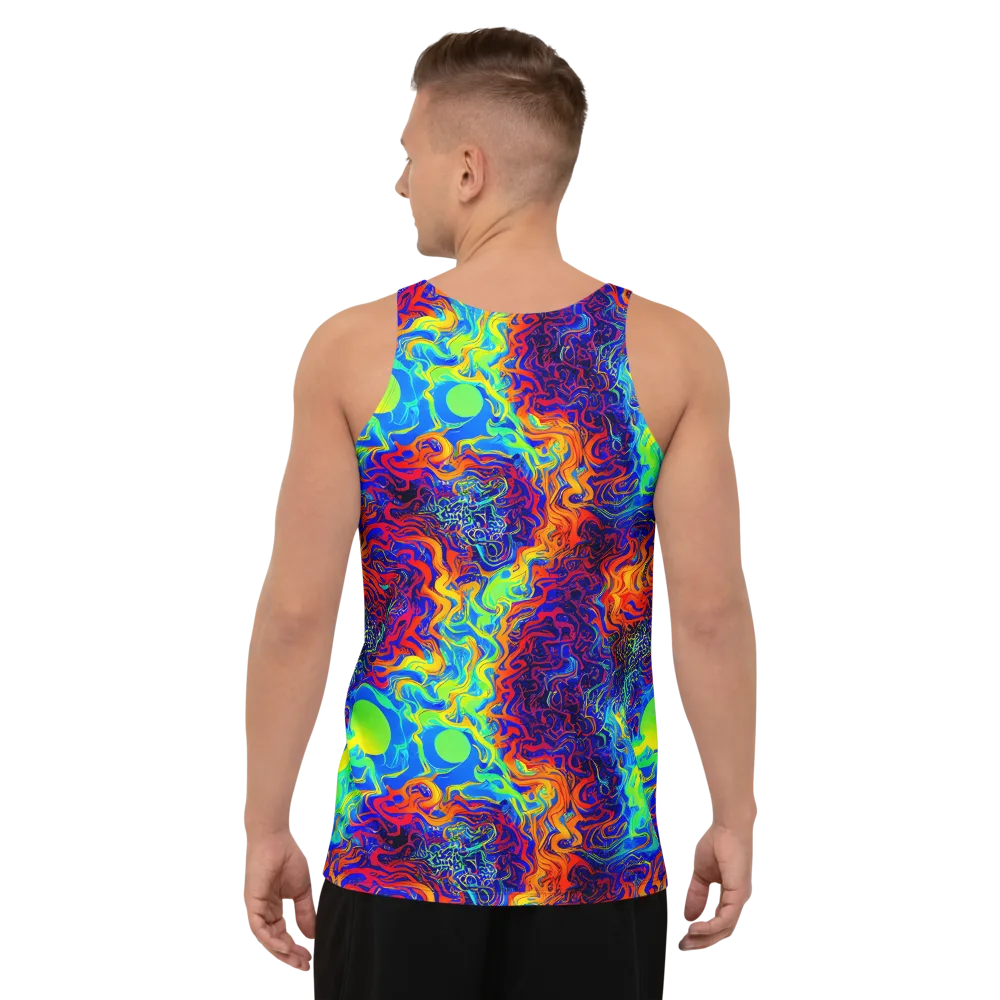 Luminous Havoc on Men's Tank Top — Back