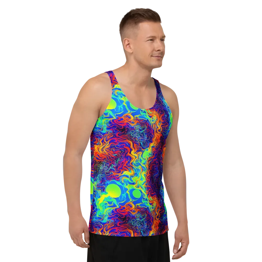 Luminous Havoc on Men's Tank Top — Right Front