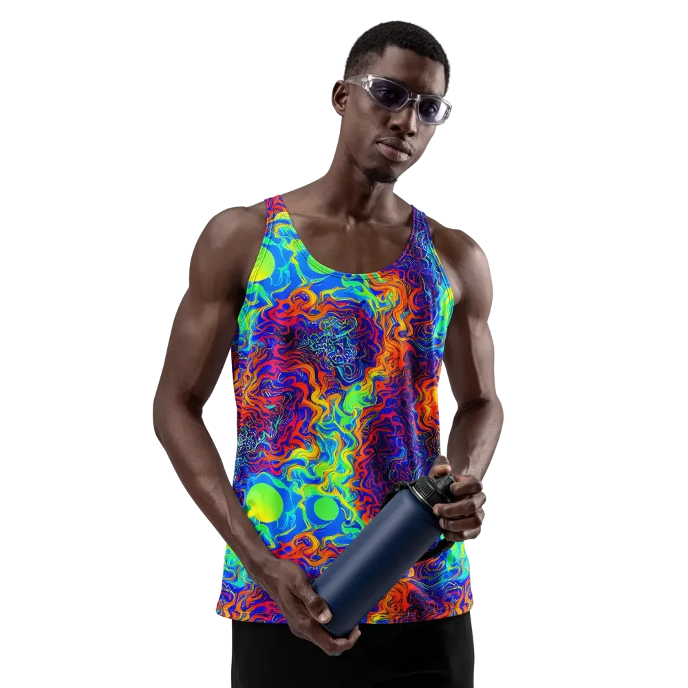 Luminous Havoc on Men's Tank Top — Front