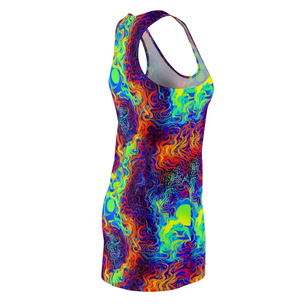Luminous Havoc on Racerback Dress — Back Side