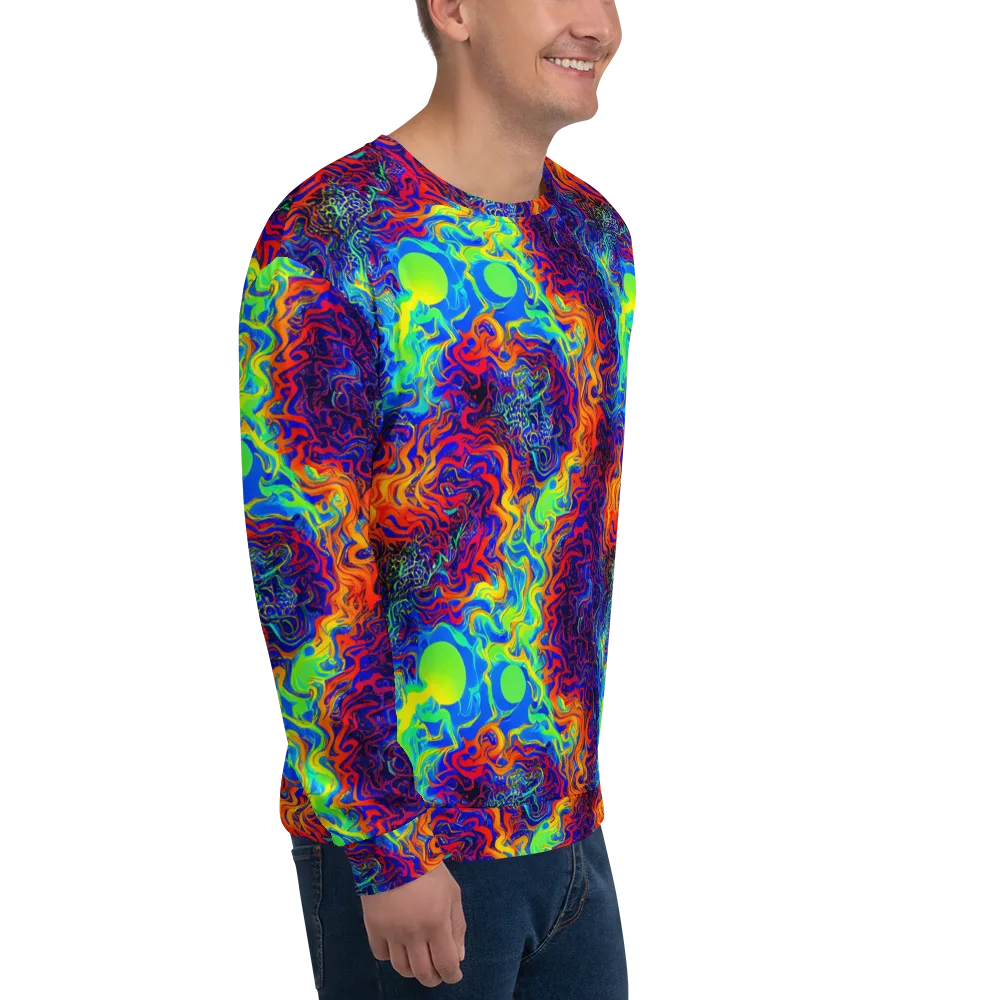 Luminous Havoc on Sweatshirt — Right Front