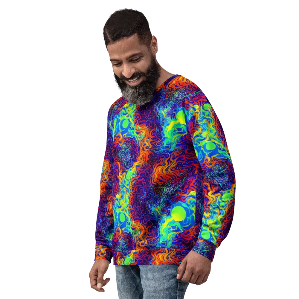 Luminous Havoc on Sweatshirt — Left Front