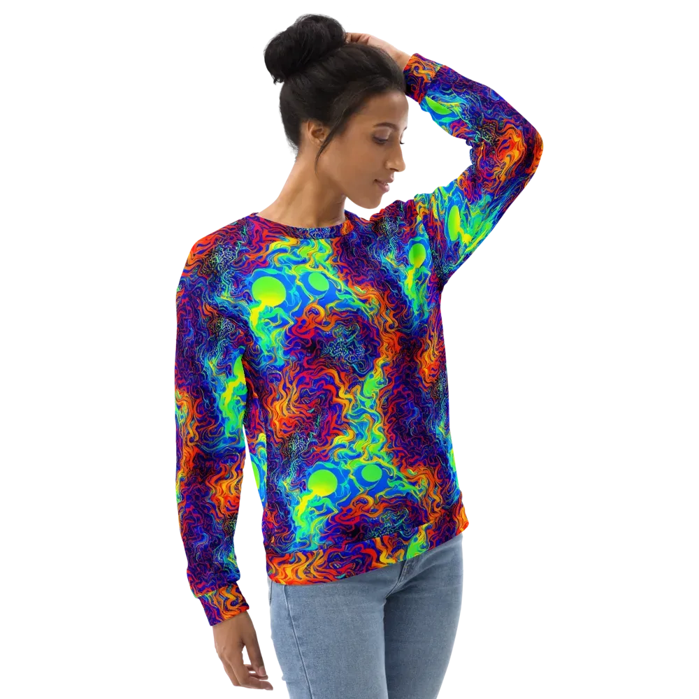 Luminous Havoc on Sweatshirt — Right Front