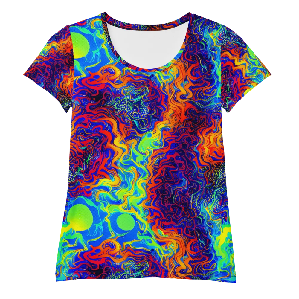 Luminous Havoc on Women's Athletic T-Shirt — Front