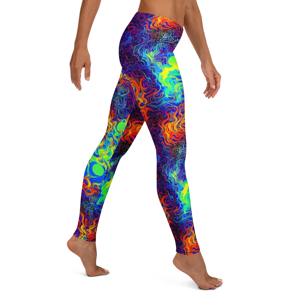 Luminous Havoc on Leggings — Right