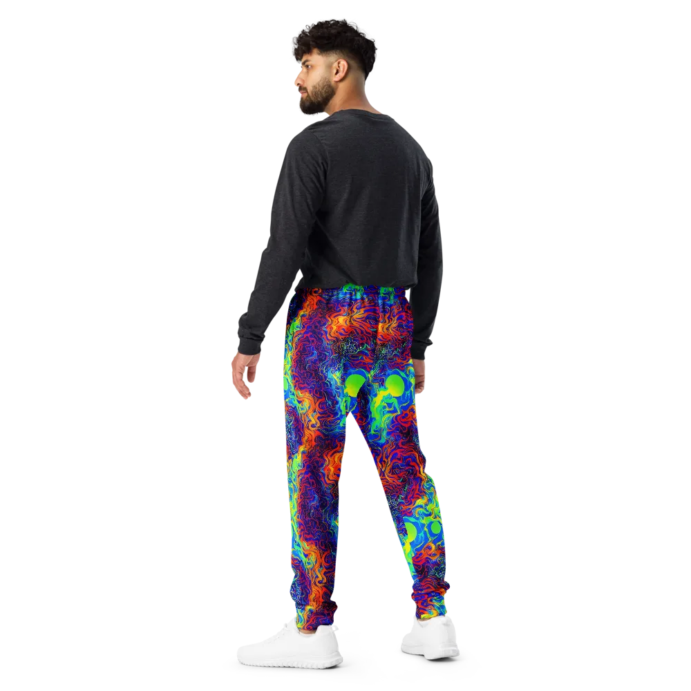 Luminous Havoc on Men's Joggers — Back