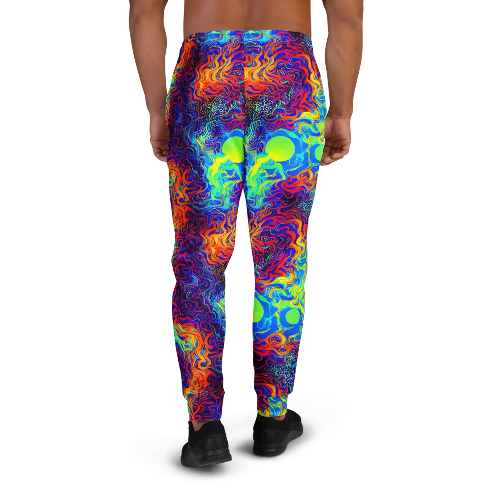Luminous Havoc on Men's Joggers — Back