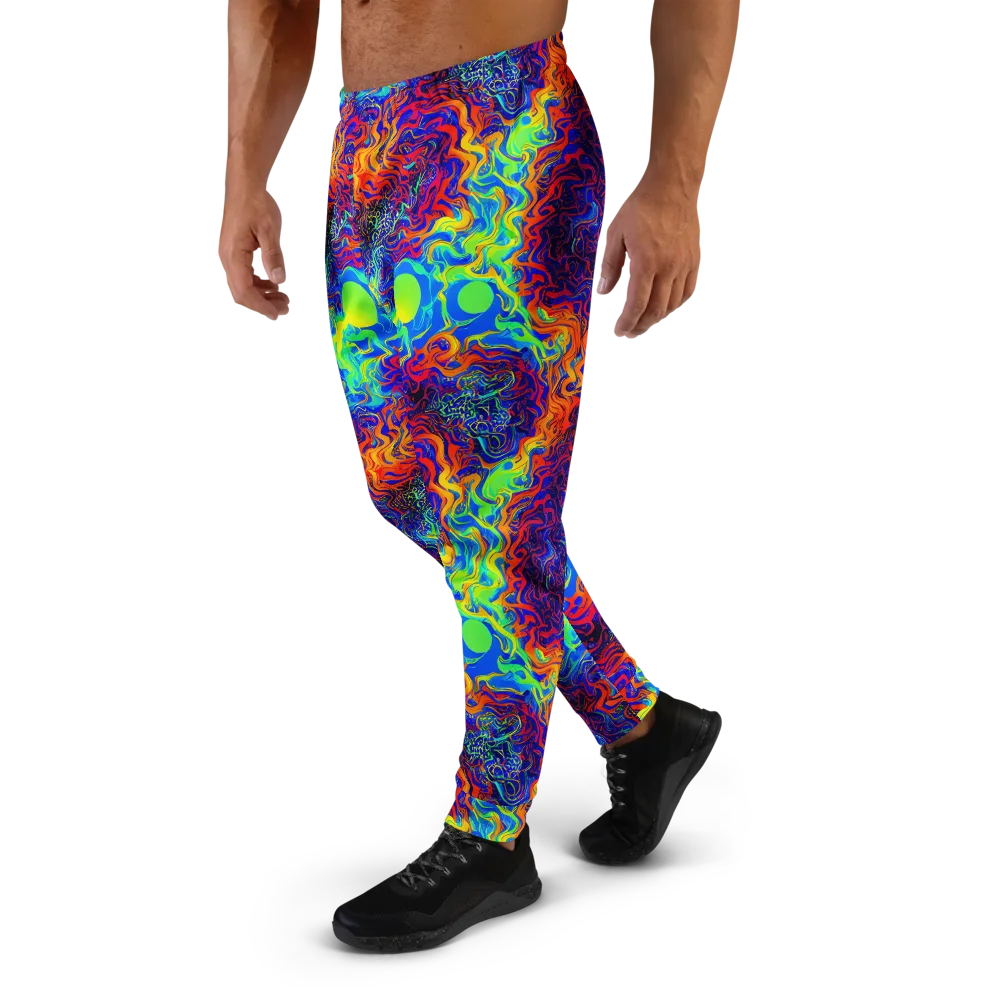 Luminous Havoc on Men's Joggers — Left