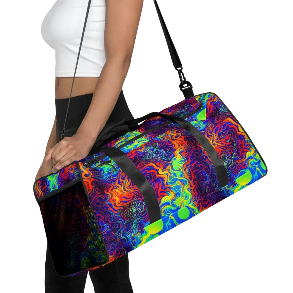 Luminous Havoc on Duffle Bag — Front