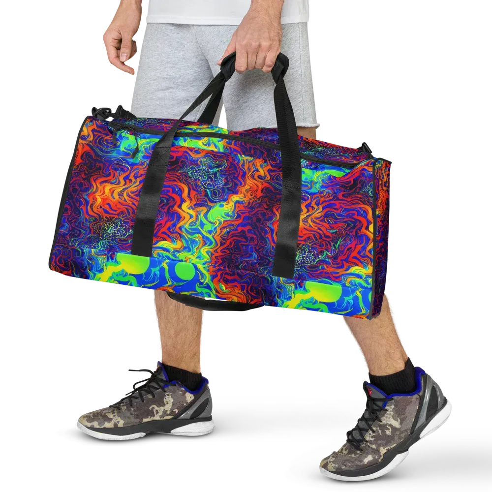 Luminous Havoc on Duffle Bag — Front